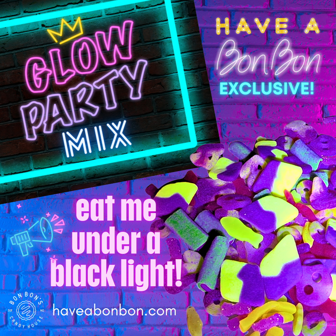 Glow Party Mix Assorted Black Light Candy 1 5 Lb Bon Bon s Candy House glow-party-mix-assorted-black-light-candy-1-5-lb-bon-bon-s-candy-house